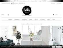 Tablet Screenshot of mivinteriores.com